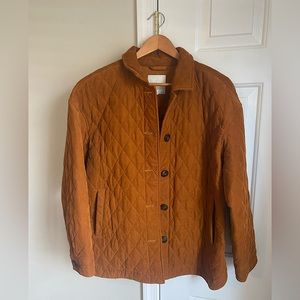 Madewell Quilted Corduroy Shirt Jacket Size L
